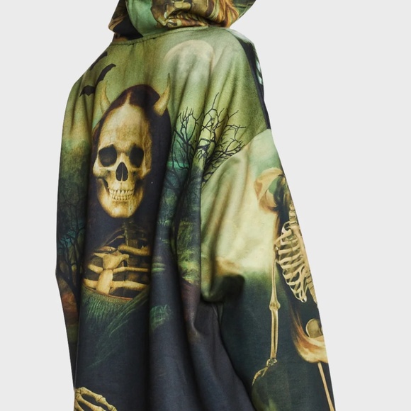 Cursed Image Oversized Hoodie - Picture 2 of 8